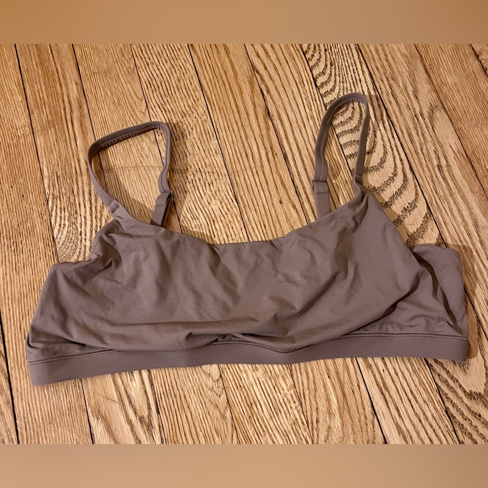 Skims Fits Everybody Scoop Bralette XL Jasper - Picture 4 of 6